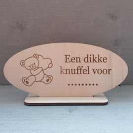 Dikke knuffel (beertje)