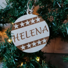 Kerstbal met naam