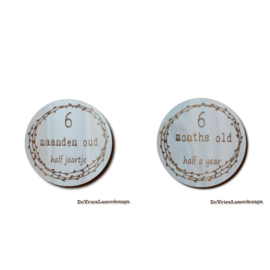 Set Mijlpaal Bordjes