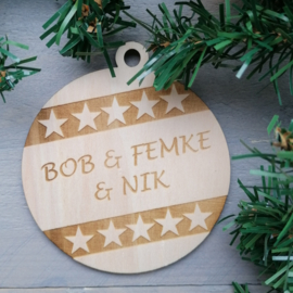 Kerstbal met naam