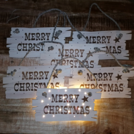 DEUR/RAAM HANGER MERRY CHRISTMAS