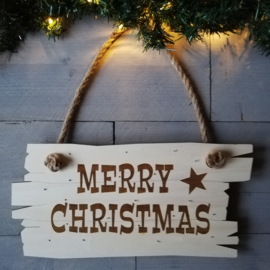 DEUR/RAAM HANGER MERRY CHRISTMAS