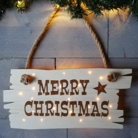 DEUR/RAAM HANGER MERRY CHRISTMAS