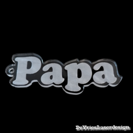 Sleutelhanger Papa/Opa/ Mama of Oma