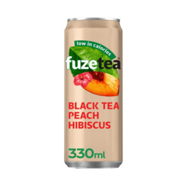 fuze tea black tea peach