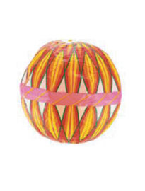 Japanese paperballoon - bloemenballon