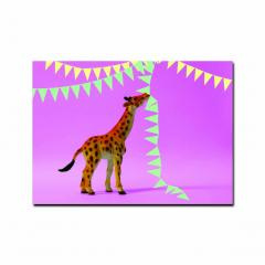 FEEST! giraffe kaart