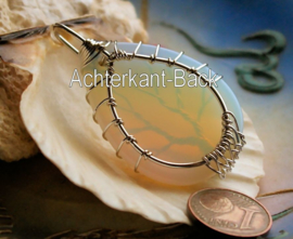 Tree of Life Pendant of Amethyst or Opalite or Onyx - 45 mm - various options