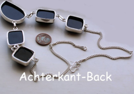 Gorgeous Black Onyx Agate Necklace