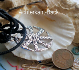 Kolovrat Pendant: Sun Talisman with Eagle or Wolf - complete with necklace