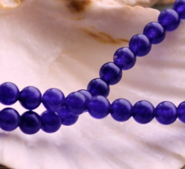 set/** beads:  Amethyst - Round - 4/6/8 mm - Violet Purple