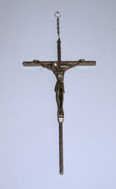 Vintage Crucifix (1979) from Lourdes France - 25 cm