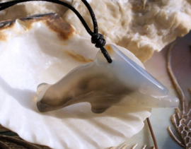 Pendant: Agate Dolphin - 43 mm