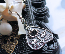 Mix+Match C&G Earring: Ouija Board Planchette - Black or White