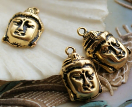 1 Charm: Buddha - 17 mm - Brass