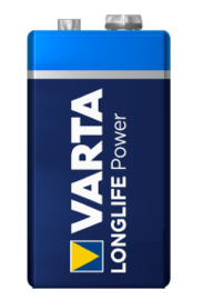 Varta Longlife Power Alkaline blok batterij 9 Volt