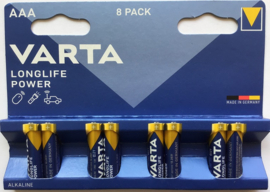 Varta AAA Alkaline longlife batterij 1,5 Volt