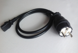 Netsnoer kabel met IEC C14 connector 230V