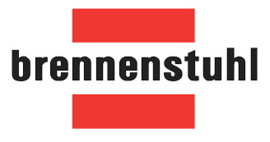 Brennenstuhl X-Gum rubber kabeltrommel zwart