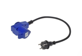 Recreatie verloopkabel 230V AC naar CEE 16A 3-polig
