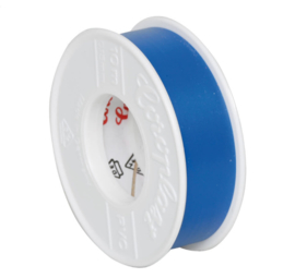 pvc isolatie tape blauw 10 meter