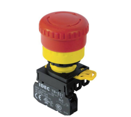 Omron noodstop knop schakelaar opbouw 1NC