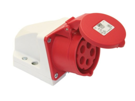 CEE 16A wanddoos 5-polig 380V - 400V