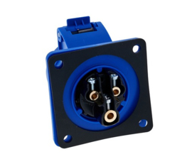 CEE 32A opbouwdoos 3-polig blauw 230V