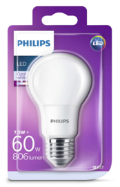 Philips E27 led lamp 230V  7,5 Watt