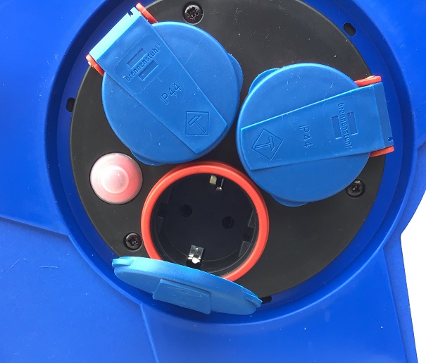 Brennenstuhl stroom haspel montageplaat 230V IP44