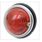 Hella breedte lamp rond rood 12V