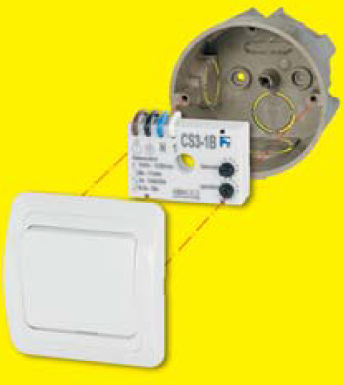 Ventilator timer nalooptijd module voor wc of badkamer