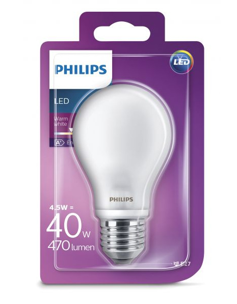 goud negatief James Dyson Philips E27 led lamp 230V 4,5 Watt | Verlichting 230V | Go Appoldro
