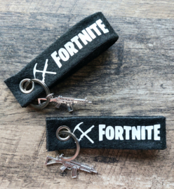 Sleutelhanger Fortnite grijs