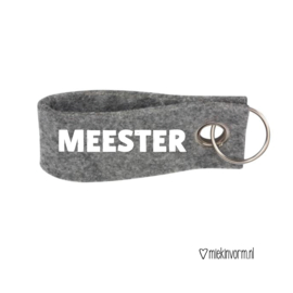 Sleutelhanger Meester