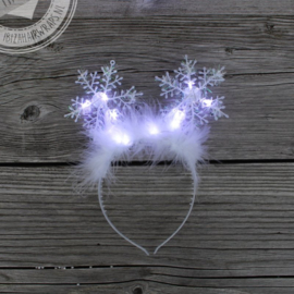 Snowflake diadeem met ledlights