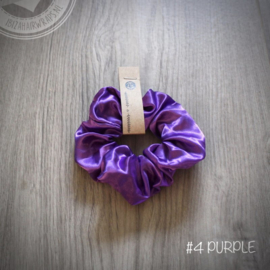Scrunchie met ledlight Purple