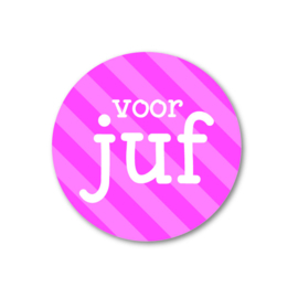 Sticker Voor JUF