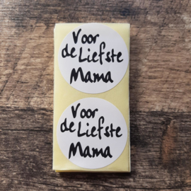 Sticker Voor de liefste Mama