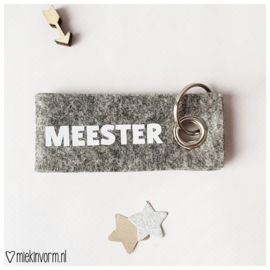 Sleutelhanger Meester