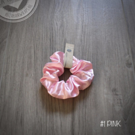 Scrunchie met ledlight Pink