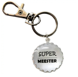 Sleutelhanger Super Meester