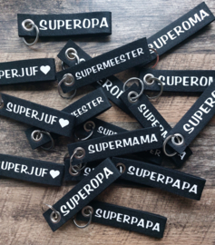 Grote sleutelhanger Supermama