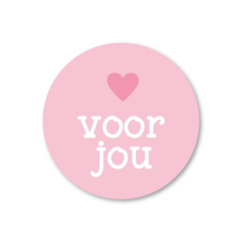 Sticker Voor jou