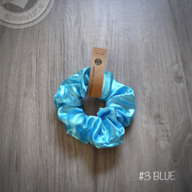 Scrunchie met ledlight Blue