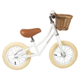 BANWOOD  LOOPFIETS FIRST GO WIT WHITE