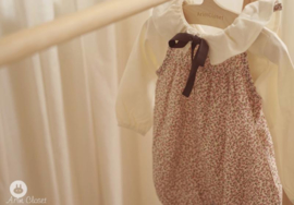Arim Closet - Flower Baby Body Suit One Size