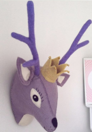 Gamcha - Wall Trofee Deer Purple