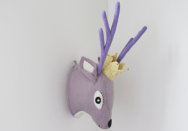 Gamcha - Wall Trofee Deer Purple