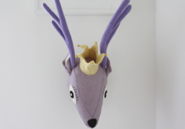 Gamcha - Wall Trofee Deer Purple